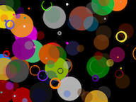 Kandinsky-style overlapping circles